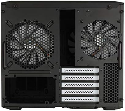 Fractal Design Node 804 - Black - Cube Compact Computer Case - mATX - High Airflow - Modular Interior - 3X Fractal Design Silent R2 120mm Fans