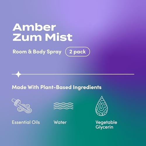 Zum Indigo Wild Mist Room & Body Spray - Aromatherapy Essential Oil Spray - Natural Body Mist & Room Spray - Sea Salt Scent - 4 fl oz