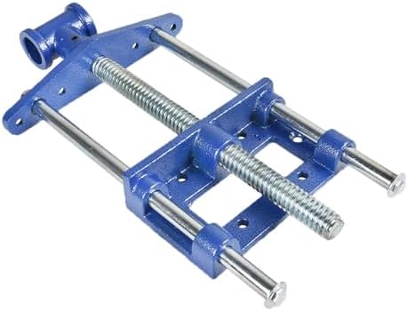 findmall 9 Inch Woodworking Front Vise Heavy-Duty Steel and Cast Iron Front Bench Vise - Fit for Woodworking Projects