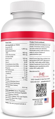 PHS Joint MAX Triple Strength (TS) Chewable Tablets for Dogs - 2-Pack - 240 Tablets