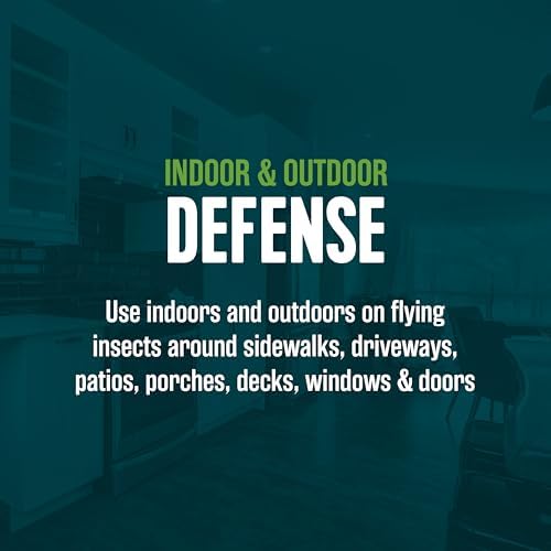 Ecologic Flying Insect Killer, 14 Ounces, Aerosol Formula Made With Cornmint Cinnamon And Clove Oil Kills Houseflies, Mosquitoes, Moths, Fruit Flies