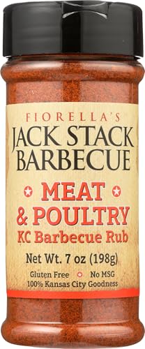 Jack Stack Barbecue Dry Rub Seasoning Variety Pack - All Purpose, Steak, Poultry & Meat Seasonings - Kansas City Spice 3 Pack - for Chicken, Steak, Ribs, Vegetables, Seafood, and More (7oz Each)