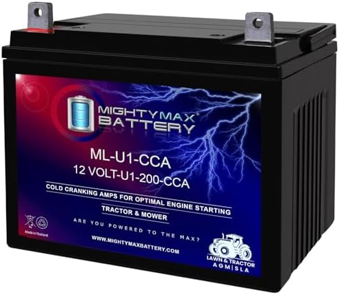 Mighty Max Battery ML-U1 12V 200CCA Battery for Craftsman 25780 Lawn Tractor and Mower