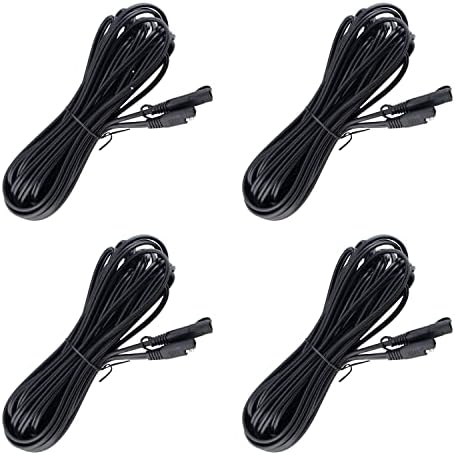 Battery Tender 12 Foot Extension SAE Cable - Designed for Use with Battery Tender Chargers - Quick Connect Plugs for Easy Connection to Motorcycle, Cars, ATVs and More - 081-0148-12
