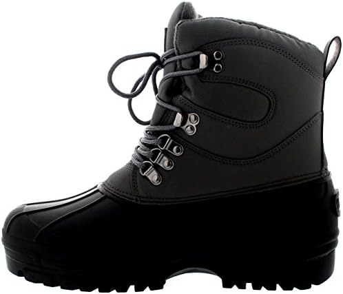 POLAR Mens Snow Waterproof Duck Hiking Bean Hiker Walking Short Ankle Boots