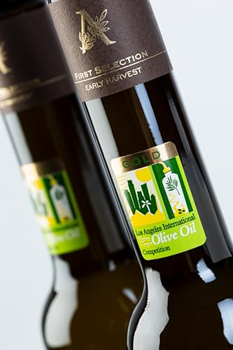 Desert Miracle Organic Extra Virgin Olive Oil, High Polyphenol, 17 fl oz | Gourmet Moroccan EVOO, First Cold Pressed Olive Oil Extra Virgin, Polyphenol-Rich, Flavor Trusted By Award-Winning Chefs