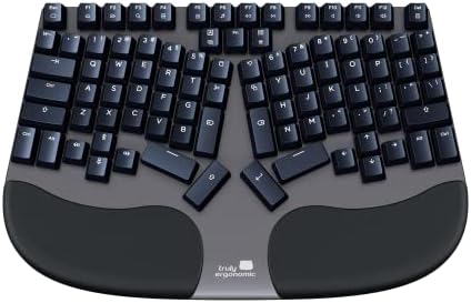 Cleave Split Ergonomic Mechanical Keyboard – All-Day Comfort, Boosts Productivity, Natural Typing Posture, Tactile Optical Switches
