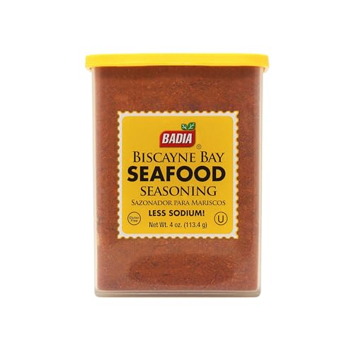 Badia Biscayne Bay Seafood Seasoning, 4 oz – Savory Blend for Fish, Shrimp & Coastal-Inspired Dishes