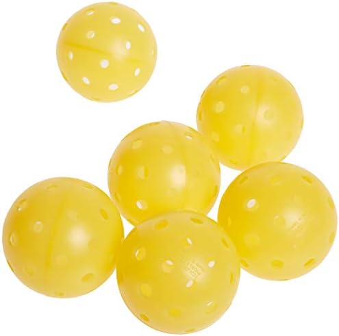 Tourna Strike Outdoor Pickleballs (36 Pack) USAPA Approved, Optic Yellow (PIKL-36-OY-O)