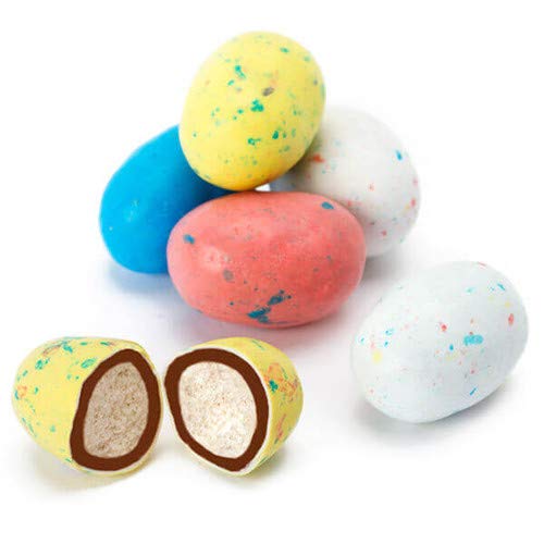 RiverFinn Whopper Mini Easter Robin Eggs - FUN SIZE - (2 Lbs.) Malted Milk Candy in a Crunchy Shell. Great for Easter Baskets, Gifts, Parties
