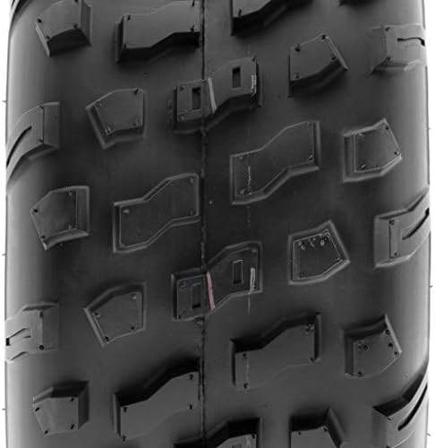 Set of 2 SunF A022 20x10-9 ATV/UTV Off-Road Tires, 6-PR |Knobby Tread