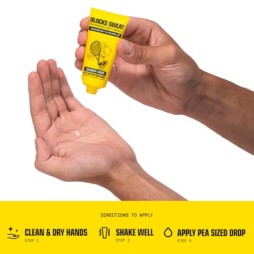 Gamer Grip Gaming Cream for Sweaty Hands | Chalk-Free Liquid Formula, Improve Performance, Control & Precision, Made in USA