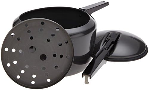 Hawkins Futura 5 Litre Pressure Cooker, Hard Anodised Inner Lid Pressure Cooker, Pan Cooker, Black (FP50)