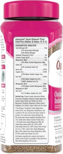 Osmocote Plus Outdoor and Indoor Smart-Release Plant Food, 1-Pound (Plant Fertilizer) - Pack of 2