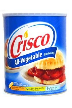 Crisco All Vegetable Shortening, 48 Ounce (Pack of 4)