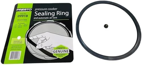 2 Pk, Presto Pressure Cooker Sealing Ring Gasket, 09918