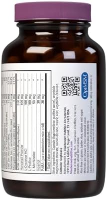 BlueBonnet Nutrition Ultimate Hair and Nail Formula, Vitamins, Minerals, Specialty Nutrients for Beauty Within, Gluten-Free, Kosher-Certified, Dairy-Free, Vegan, 90 Vegetable Capsules, 30 Servings, White | Beauty Support; Vegan, Kosher, Gluten-Free, Dair…