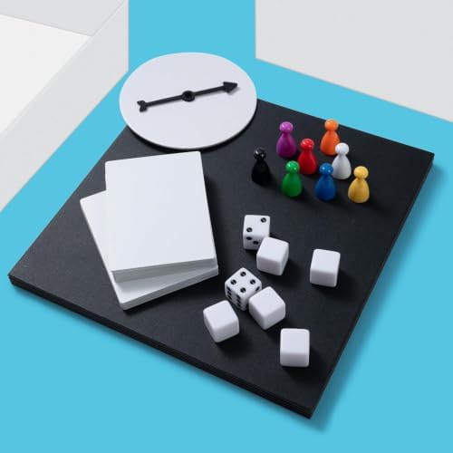 Create Your Own Opoly Board Game Kit with Blank Board & Game Pieces