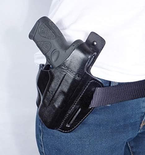 Tactical Scorpion Gear 3 Slot Leather Thumb Break Holster: fits Taurus Millennium G2 PT111 PT132 PT138 PT140 PT145 PT745 G2c