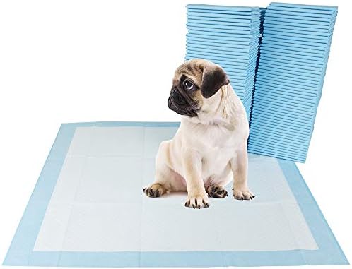 BV Puppy Pads Leak-Proof 100 Count 22"x 22" - Absorbent Pee Pads for Dogs with 6-Layer Design, Rapid Dry Sheet & Built-in Attractant - Dog Pad with Odor Control, Perfect for Puppies & Senior Dogs