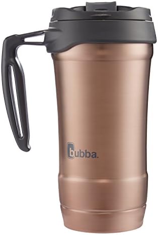 Bubba HERO Vacuum-Insulated Stainless Steel Travel Mug with Handle, 18 oz, Gunmetal