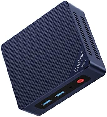 Beelink Mini PC, MINI S12 Intel Lake N95 4C/4T, 8GB DDR4 RAM 256GB SSD