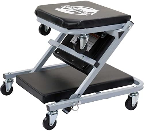 Pro-Lift C-2036D Grey 36" Z-Creeper Seat , Black