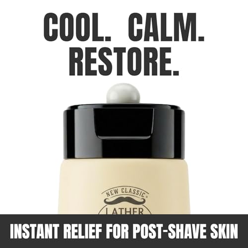 Best After-shave Balm, Sandalwood Scent, Premium Aftershave Lotion, Soothes and Moisturizes Face after shaving, Does Not Dry The Skin, Eliminates Razor Burn For A Silky Smooth Finish …