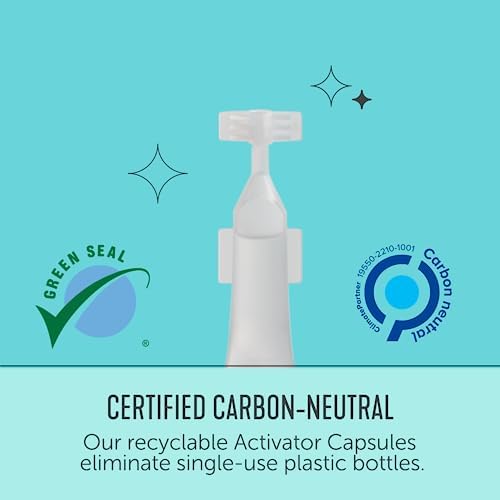 Force of Nature Cleaner & Disinfectant Capsule Refills - 25 ct | EPA-Registered, Non-Toxic Cleaning, Deodorizing, Sanitizing - Refills Make 25 Bottles (12 oz each) Replaces Multiple Cleaners