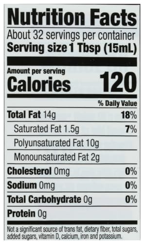 Spectrum Refined Walnut Oil 16 Fl Oz (Pack of 2)