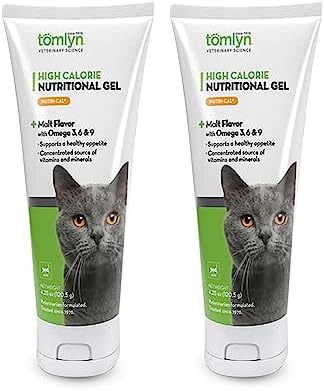 Tomlyn High Calorie Nutritional Gel for Cats, (Nutri-Cal) 4.25 oz