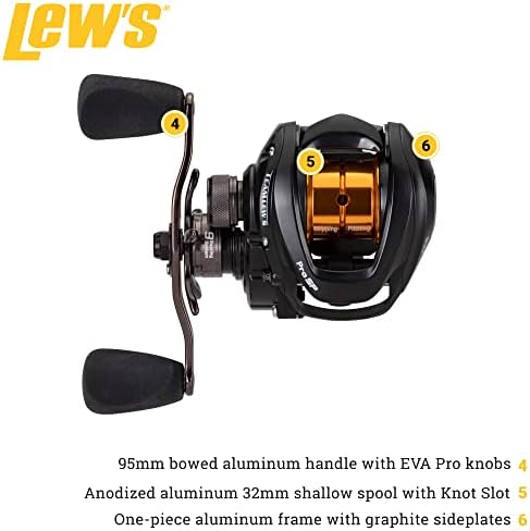 Team Lew's Pro SP Baitcast Fishing Reel