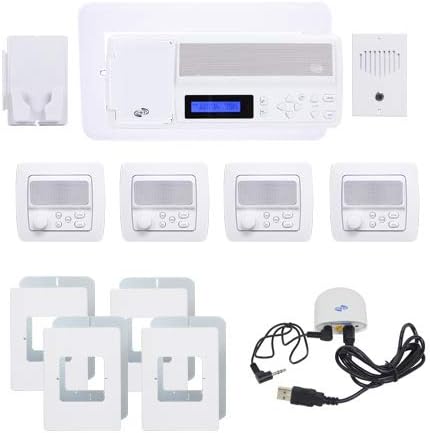 Intrasonic Retro Intercom System with Bluetooth Replaces M&S 4-Room (7 Room)