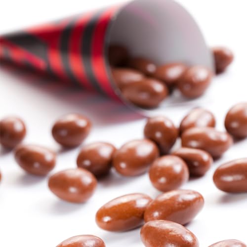 Yupik 60% Dark Chocolate Covered Almonds, 2.2 lb (35.2 oz), Kosher, Whole Nuts, Almonds Dipped in Chocolate, Crunchy & Smooth, Dark Chocolate Candy, Classic Sweet Snacks