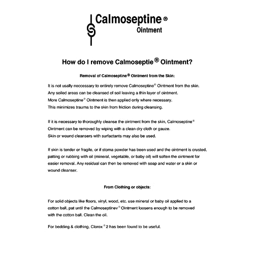 Calmoseptine Ointment Tube, 4 Ounce