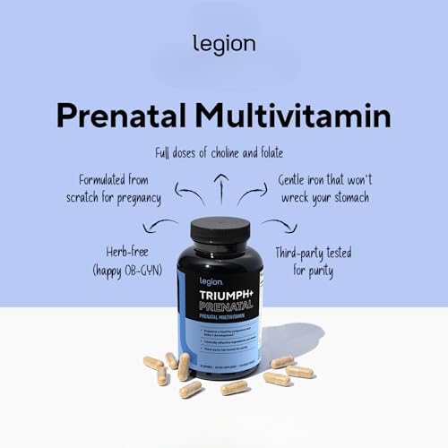 LEGION Triumph Men's Sport Vitamin - Complete Multivitamin for Men - Daily Vitamins for Men to Boost Health and Performance - Men's Multivitamin with 21 Vitamins & Minerals - 30 Servings