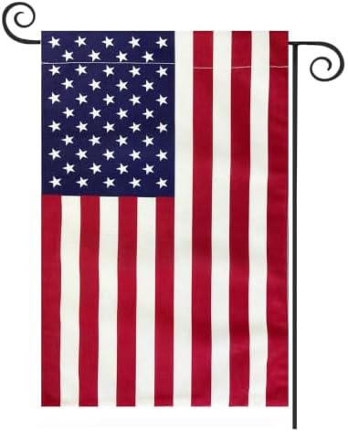 American Flag USA Garden Flag 12 x 18 - Patriotic Double Sided Small Flags for Yard