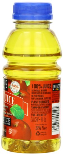 Langers 100% Juice, Apple, 10 Fl Oz (Pack of 12)