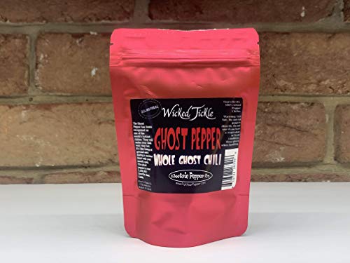 Wicked Tickle Superhot Chili Pepper Gift Set – Ghost, Scorpion & Reaper Whole Dried Peppers