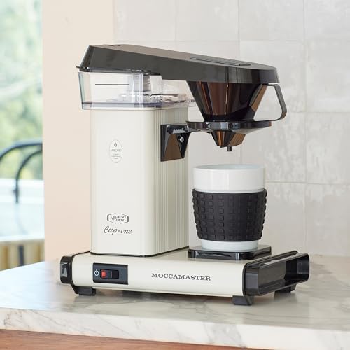 Technivorm Moccamaster 69212 Cup One, One-Cup Coffee Maker 10 Ounce Polished Silver