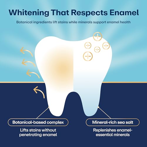 Lumineux Teeth Whitening Toothpaste, Peroxide Free, 3.75 oz, 2 Pack | Enamel safe, fluoride free, alcohol free, no artificial colors, SLS free, dentist formulated, gentle for sensitive smiles