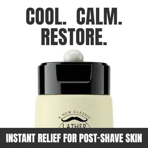 Best After-shave Balm, Sandalwood Scent, Premium Aftershave Lotion, Soothes and Moisturizes Face after shaving, Does Not Dry The Skin, Eliminates Razor Burn For A Silky Smooth Finish …