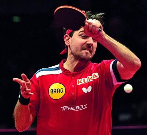 Butterfly Timo Boll SG55 Table Tennis Bat - ITTF Approved 1.5mm Pan Asia Rubber,White
