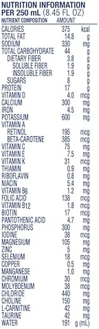 Isosource Complete Nutrition, 1.5 Calorically Dense Formula with Fiber (1.5 kcal/mL), Tube Feeding Formula, Unflavored, 8.45 Fl Oz, Pack of 24