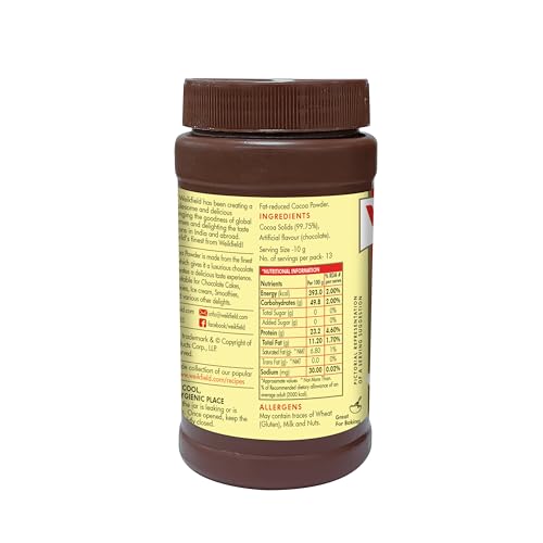 WeiKFiELD Cocoa Powder, 150g