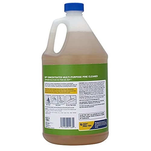 Zep Concentrated Multi-Purpose Pine Cleaner - 128 oz (Pack of 2)