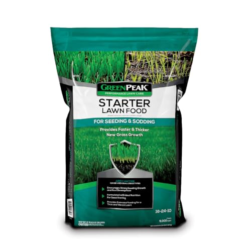 Starter Lawn Food - New Grass Fertilizer, 5,000 sq ft