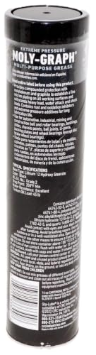 CRC SL3330 MOLY-GRAPH EXTREME PRESSURE MULTI-PURPOSE LITHIUM GREASE, 14 WT OZ (Set of 10/EA) | Multi-Purpose Lithium Grease - 14 Oz.