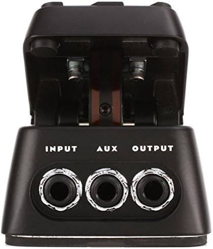 Jim Dunlop DVP4 Volume (X) Mini Pedal for Electric Guitars Bundle with 2-Pack of Pedal Patch Cables