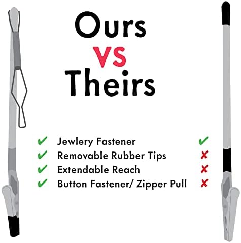 The Beadsmith EZ-Hook 3-in-1 Fastening Tool – Bracelet Fastener, Zipper Pull & Button Looper, Jewelry Aid for One-Handed Use, Ideal for Necklaces